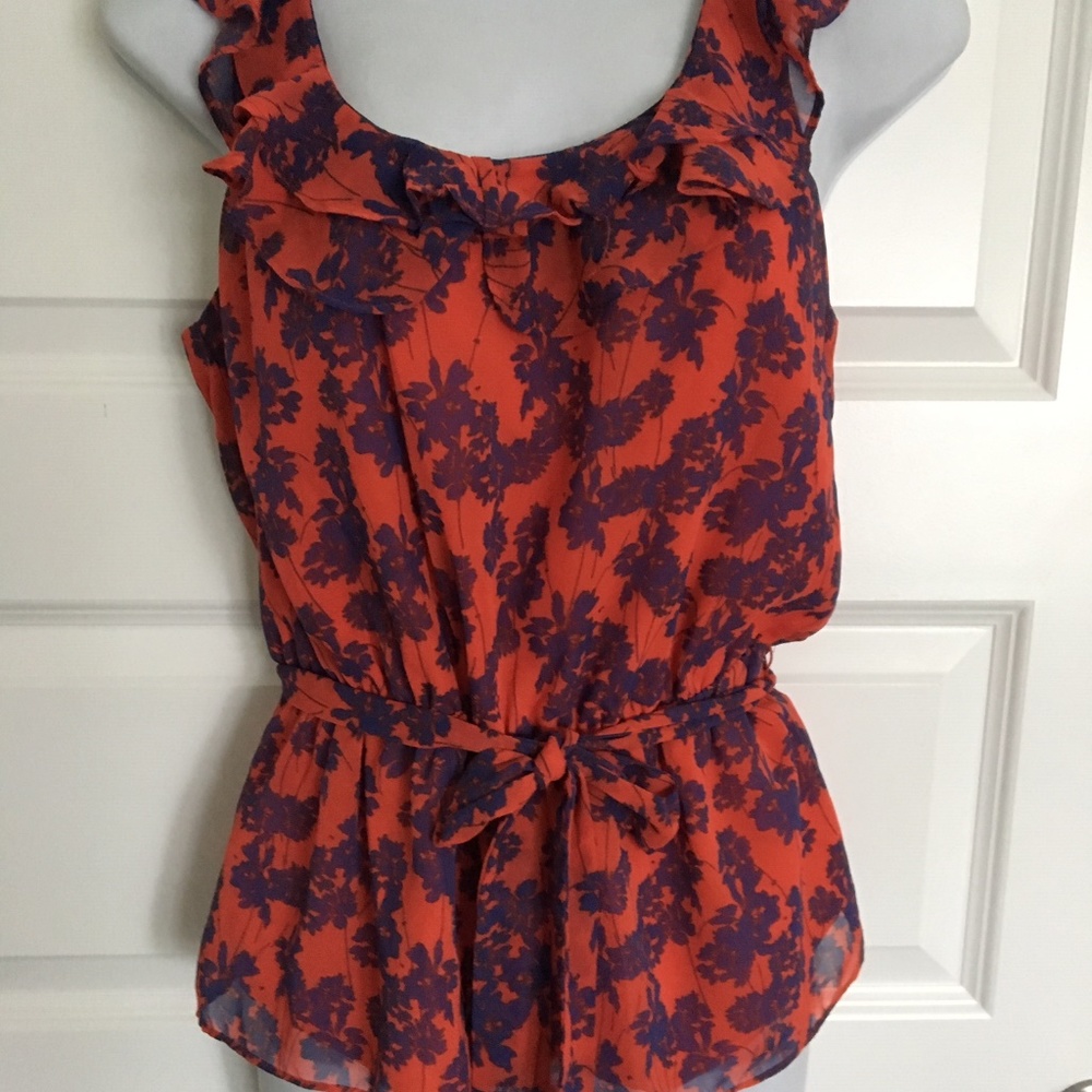 RUFFLED BLOUSE